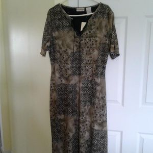 Asymetrical Knit Dress